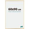 yd. Your Decoration - Cornice 60x90 cm - Oro - Decorativa Parete in Alluminio con Vetro in acryl - Antiriflesso - 60x90 Cornice - Kent