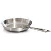Baldassare Agnelli Pentole Agnelli ALIX111ALIN24 Padella con Manico, Alu-Inox, Argento, 24 cm