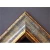 Artecentro Cornice Dorata per Quadri - Oro/Colore con o Senza passepartout in Legno-Varie Misure (Oro/Avorio, 60 x 80)