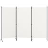 GIANTEX Separe Divisorio Paravento 260 x 183 cm, Pannelli Divisori per Interni, Balcone, Giardino, Pieghevole con Piedini Stabili, Installazione Semplice, 4 Colori