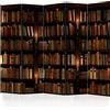 murando - Paravento Decorativo Bifacciale Vintage 225x172 XXL 5 Pannelli Divisori - Stampa su due Lati su Tela in TNT - Separe Divisorio per la Casa - Non Trasparente - Inverno f-B-0142-z-c