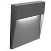 Sovil Segnapasso Moderno Geo Square Alluminio Grafite 3W Led 4000K