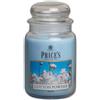 Price's Candles - Candela in Giara Grande Cotton Powder - Durata Fino a 150 Ore di Combustione