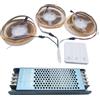 Vrabocry 15M WS2811 COB Luce a LED per Acqua Corrente che Scorre Effetto Galoppo, Striscia di Luci a LED Bianca Calda 360LED/m, Controllo RF, Alimentatore 24V