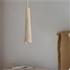 Kikioo Lampada a sospensione Wabi-Sabi Lampade a sospensione in cemento giapponese Lampadario a cono di personalità Ristorante B&B Bar Camera da letto singola Comodino Lampada a sospensione a soffitto