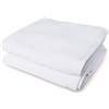 BANZAII TEXTILE INNOVATOR ONLINE Banzaii 2 Asciugamani in Morbida Spugna 60 x 100 cm, 100% Cotone di Alta Qualità, Trattamento Super Assorbenza - Bianco
