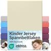 etérea Himmlische Qualität etérea Jersey lenzuolo con angoli 60x120-70x140 cm Natura Epaisseur 5-15 cm - 100% Cotone - Oekotex materasso Letto copripiumino - lenzuola 60x120cm - 70x140cm Crema