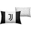 JUVENTUS Federa Cuscino Piccolo Ufficiale 40x60, Federa Culla Baby, Regalo Culla Neonato, Anallergico Originale Lettino Bimbo Bianco Nero