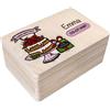 Creative Deco Personalizzata Scatola Regalo di Legno per Compleanno con Il tuo Testo | Personalizzato Scatola dei Ricordi | Per Donna, Uomo e Coppie | Stampa a colori | Vari Motivi per Compleanno