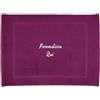 Cieffepi Home Collections NEW BASIC Tappeto bagno scendidoccia personalizzabile in spugna di puro cotone (Prugna)
