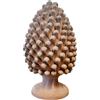Generico Pigna in Terracotta 40 cm - Simbolo di Prosperità e Buona Fortuna - Decorazione Artigianale Italiana per Interni ed Esterni - Lavorazione Fatta a Mano