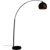 ATMOSPHERA CREATEUR D'INTERIEUR Lampada da terra in metallo nero H175