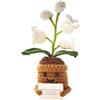 Generico Night Lamp, Valley Lamp, Tabletop Lamp, Lily of The Valley Floral Lamp, Cute Desk Night Light, Bedroom Table Lamp, Living Room Table Lamp, Children's Room Night Light, Floral Crochet Lamp