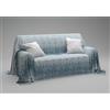 Dorian Home - Copriletto Singolo Estivo e Primaverile 180x270 Cotone 100% Puro Resistente Ideale come Telo Copridivano Arredo Copritutto, Copri Divano e Coperta Letto Singola, Foulard Leggero Multiuso
