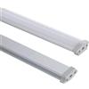 LEDKIA LIGHTING Profilo Alluminio Impermeabile IP65 Incasso 2m per Striscia LED fino a 8mm Alluminio 2 m Bianco traslucido