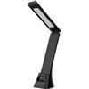 Generico Lampade da scrivania ricaricabili,Lampada da scrivania con caricatore wireless,Lampada da tavolo accattivante con ricarica wireless | Lampade da tavolo con braccio pieghevole e controllo tattile per l