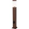 Qazqa malios - Lampada da esterno con spina Design - 1 luce - L 12.8 cm - Ruggine - Design - Illuminazione esterna