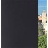 ETNIC ART Pellicola Oscurante Vetri finestre NERA opaca MISURE GRANDI (Nero, 120 x 1000 CM) Blackout Privacy TOTALE Autoadesive NO colla Anti UV NO Residui Facile Applicazione Doccia Aderenza Statica Rimovibile