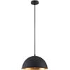 Lindby Lampada a sospensione dimmerabile (Moderno) colore Nero, in Metallo ad es. Soggiorno & Sala da pranzo lampada soffitto plafoniera illuminazione