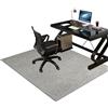 Tkuhknag Tappetino per Sedia da Ufficio per Moquette e Pavimenti in Legno Tappeto Sedia Gaming 140 x 160 cm Tappeto Salvapavimento Proteggi Moquette Multiuso Tappetini Antiscivolo a Pelo Basso