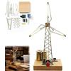 Generico DIY Rotating Copper Wire Windmill Night Light Kit,Desktop Mechanical Art Lamp,Windmill Rotating Night Light | For Reading Study Office Children's Room Nightstand Bedside Dorm Girlfriend Kids Teens