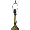 MESOVFCA Base di Ricambio per Lampada da Tavolo in Stile Tiffany, Solo 19 Pollici di Altezza, Base di Ricambio in Lega di Zinco Adatta per paralumi in Vetro colorato in Stile Tiffany da 12 Pollici