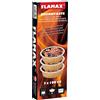 Flamax Pasta combustibile di sicurezza, set da 3 (bruciatori a pasta combustibile)