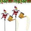 Kouamor Lanterna solare di Babbo Natale, caraffa di irrigazione, IP65, per Natale, Kouamor