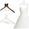 Guniata 2 Gruccia Per Abiti Da Sposa In Legno E Ferro Con Scritta Sposa E Sposo Ideali Per Matrimonio Abiti Da Sera Occasioni Festive