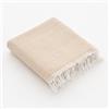 GAMUSI Fouta Pareo - Telo mare leggero a nido d'ape, 90 x 180 cm, colore: Beige