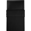 L'ANTICO ARCOLAIO - Completo Lenzuola Letto Singolo 100% Cotone Italiano, Set Anallergico e Antiacaro, Federe Cuscini Incluse, Qualità e Manifattura Made in Italy Certificata (Nero)