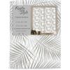 Tex family Coppia TENDINA a vetro FOGLIA STYLE BEIGE larga cm. 60 da Finestra e da Porta - COPPIA (2 TELI) CM. 60X240