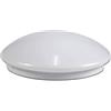 vet italy Vetrineinrete® Plafoniera tonda da soffitto 18w in metallo e plastica IP20 luce bianca 6500k luce naturale 4000k (Luce bianca 6500k) H9