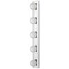IKEA LEDSJÖ Lampada da parete a LED in acciaio inox