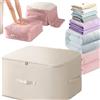 Makukke Grande organizer a compressione ultra spazio, 2024, in nylon, per vestiti, copriletti, 52 x 42 x 60 cm