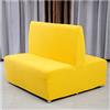 AQIGR Copridivano Senza Braccioli 2 Posti Elasticizzato,Fodera per Divano Letto Clic Clac 110-130 cm Universale Lavabile Rimovibile per Soggiorno Casa Hotel (Color : #8, Size : Double-Sided Seat)