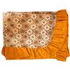 Russo Tessuti Tovaglia Tavola Cucina Antimacchia Semitrasparente Fantasia Balza Gabbiano 6 12-Arancione-6 POSTI