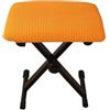 Generico Coprisgabello Rettangolare,coprisgabello per Pianoforte Personalizzabile,coprisgabello Universale Elasticizzato per Cambiare Le Scarpe,Lavabile in Lavatrice(55x35x4cm(22x14x2inch), Orange)