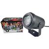 ZKLGS Proiettore di Natale a LED, Proiettore di fiocchi di neve a LED Luci Proiettore natalizio Lampada impermeabile Faretto da neve for Capodanno Decorazioni natalizie for Halloween, Ringraziamento, Natale