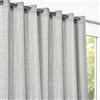 STORESDECO Tenda Trasparente XXL 3 Metri, Voile in Poliestere con Occhielli, per Finestre e Porte, Filtro Luce, Design Moderno ed Elegante, Grigio 280x300 cm