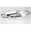 Baldassare Agnelli Pentole Agnelli ALMA11042 Tegame con 2 Maniglie Inox, Alluminio Professionale 3 mm, 42 cm