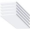 CLAR - Pannello LED 60x30, Plafoniera 60x30, 40W Luce Fredda 6000ºK (Pack 5)