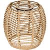 Sharplace Paralume in Rattan, Paralume in Corda di Carta Intrecciata, per Lampada a Sospensione
