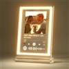 iDIY Targa Spotify Personalizzata con Neon LED - Foto Personalizzata Idea Regalo, San Valentino per Lui e Lei, Targhetta Spotify Personalizzata, Regalo per Uomo Donna Amica Natale Compleanno