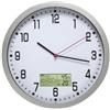 Valex Orologio da parete con igrometro, termometro e meteo