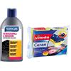 Vileda Set Pulizia per Piani ad Induzione e Vetroceramica, nuncas detergente Delicato Ceran Spugna Confezione da 2 Pezzi