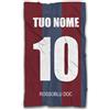 MOCHEIA SHOP Telo Mare Bologna Calcio in ottima Microfibra (disponibili in due misure 100x150 cm e 100 x180 cm) Idea Regalo Tifoso Bolognino (100x150 cm)