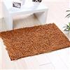 ele ELEOPTION Soft Shag Tappetino da bagno Tappeto Cucina Porta Piedi Zerbino Striscia antiscivolo Zerbino assorbente Tappetini da bagno Doccia Shaggy Carpet - 45 x 70 cm, Champagne