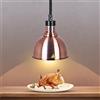 VFDZ Lampada Riscaldante per Alimenti, Lampade Scaldavivande Regolabile, Lampade per Calore per Cucina Ristorante, Altezza Regolabile 60-180cm, Bronzo Rosso(Color:25cm)