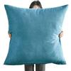 SWJ-swjssb Copri Federe Cuscini Divano 80x80 Copricuscino 60x60 Quadrato Con Cerniera,Federe Cuscino Moderne Per Camera Da Letto Divano Decorativo Velluto Elegante Lavabile ( Color : Blue , Size : 70x70cm 1pc )